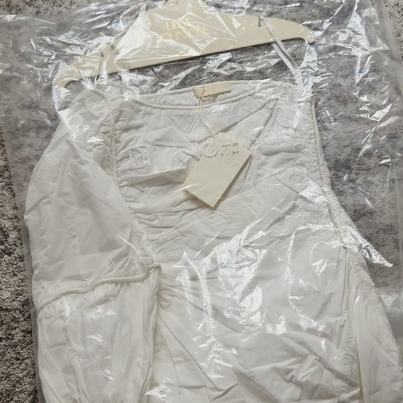 ULLA JOHNSON Fiorella Dress in Cowrie - 4 - Picture 7 of 11